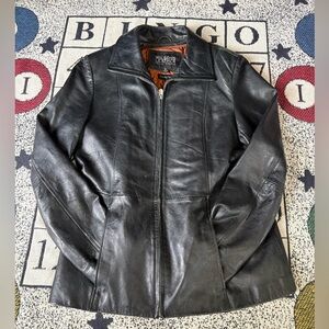 Wilson’s Leather Jacket With Removable Liner Womens Medium